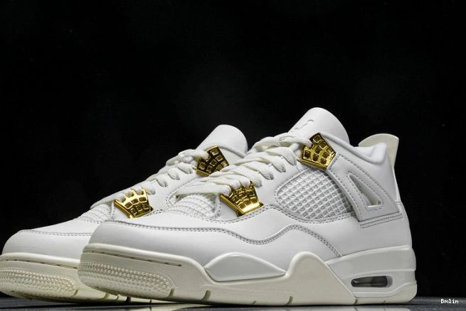 Bmlin Jordan 4 Gold AQ9129-170 Metallic Retro 0721